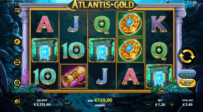 เว็บตรง สล็อตแตกง่าย Atlantis Gold